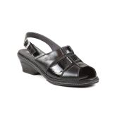 Ebony Ladies Wide Fit Sandal